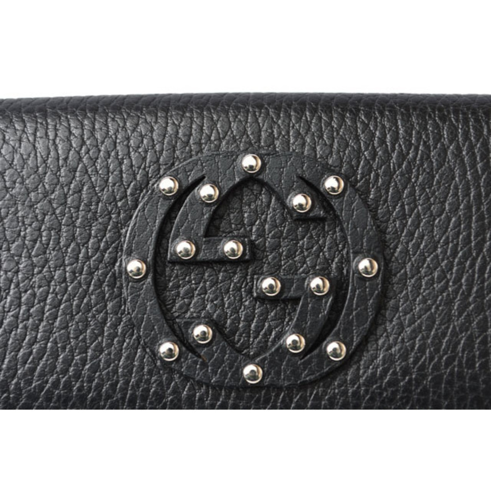 Gucci Interlocking Wallet Long Black - image 3